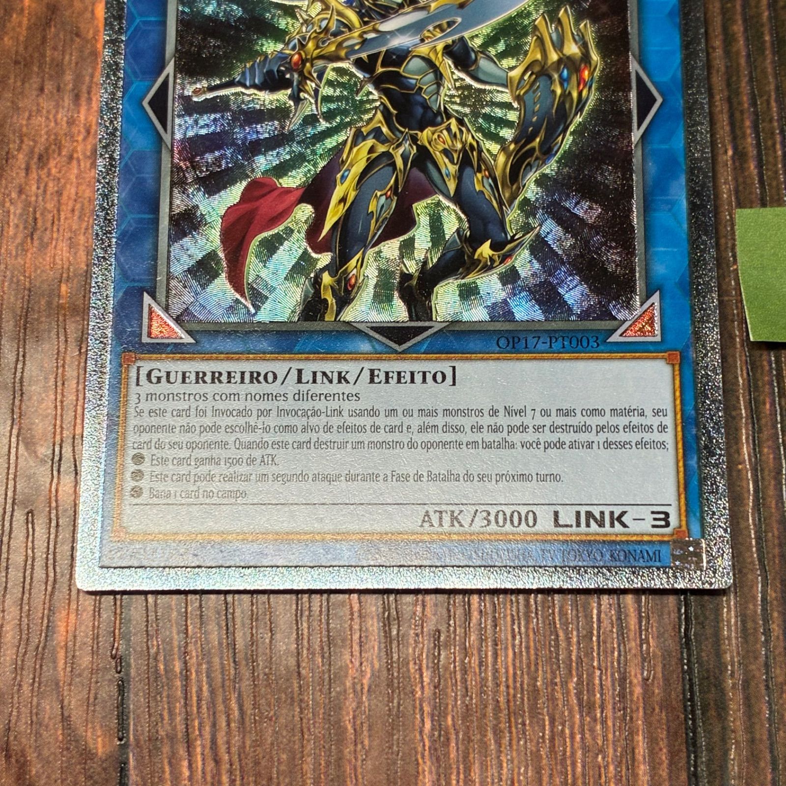 遊戯王 ポルトガル版 EU版 混沌の戦士カオスソルジャー レリーフ