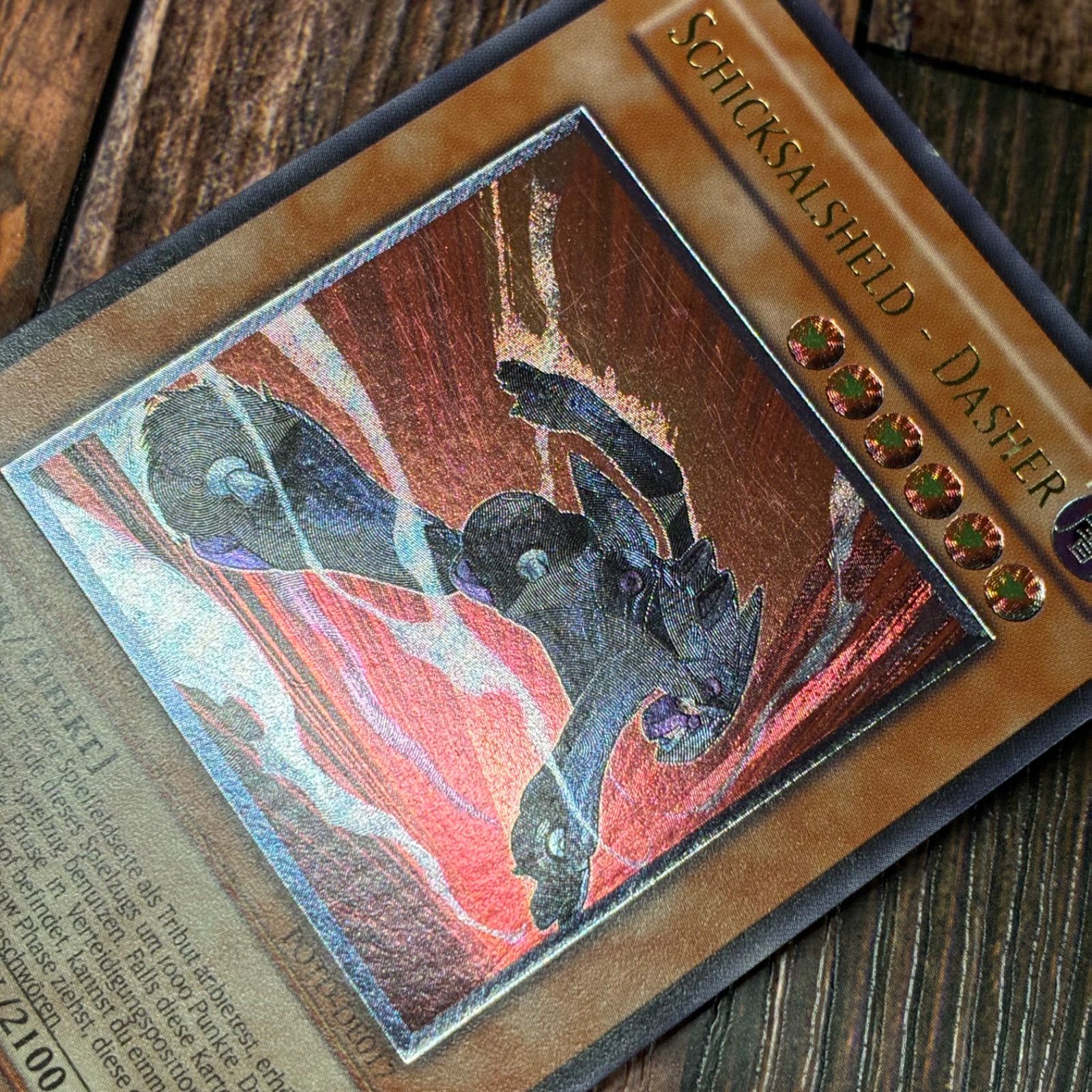 遊戯王 ドイツ版 EU版 D－HEROダッシュガイ レリーフ - メルカリ