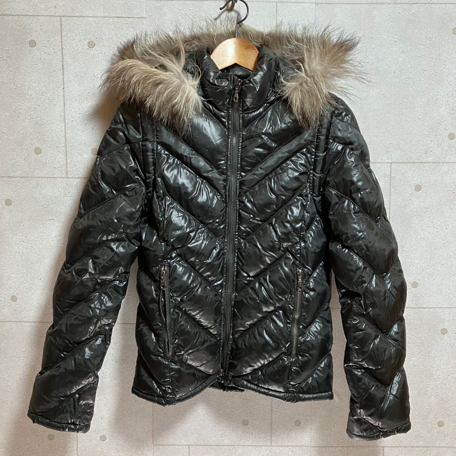 FUGA フーガ ダウンライク ファー ジャケット Y2K Archive 短丈 中綿