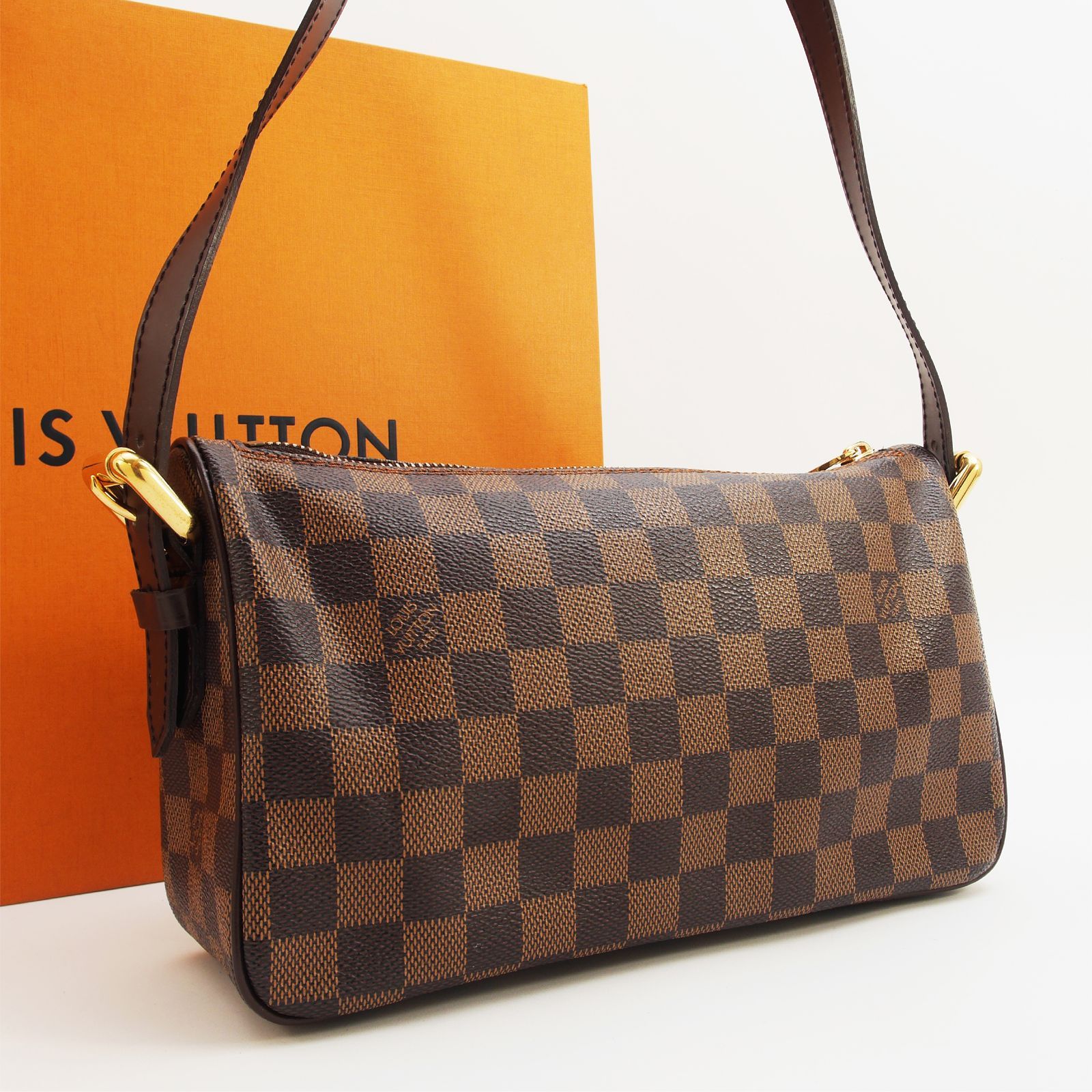 極美品】 ルイヴィトン ダミエ ラヴェッロGM ショルダーバッグ 斜め
