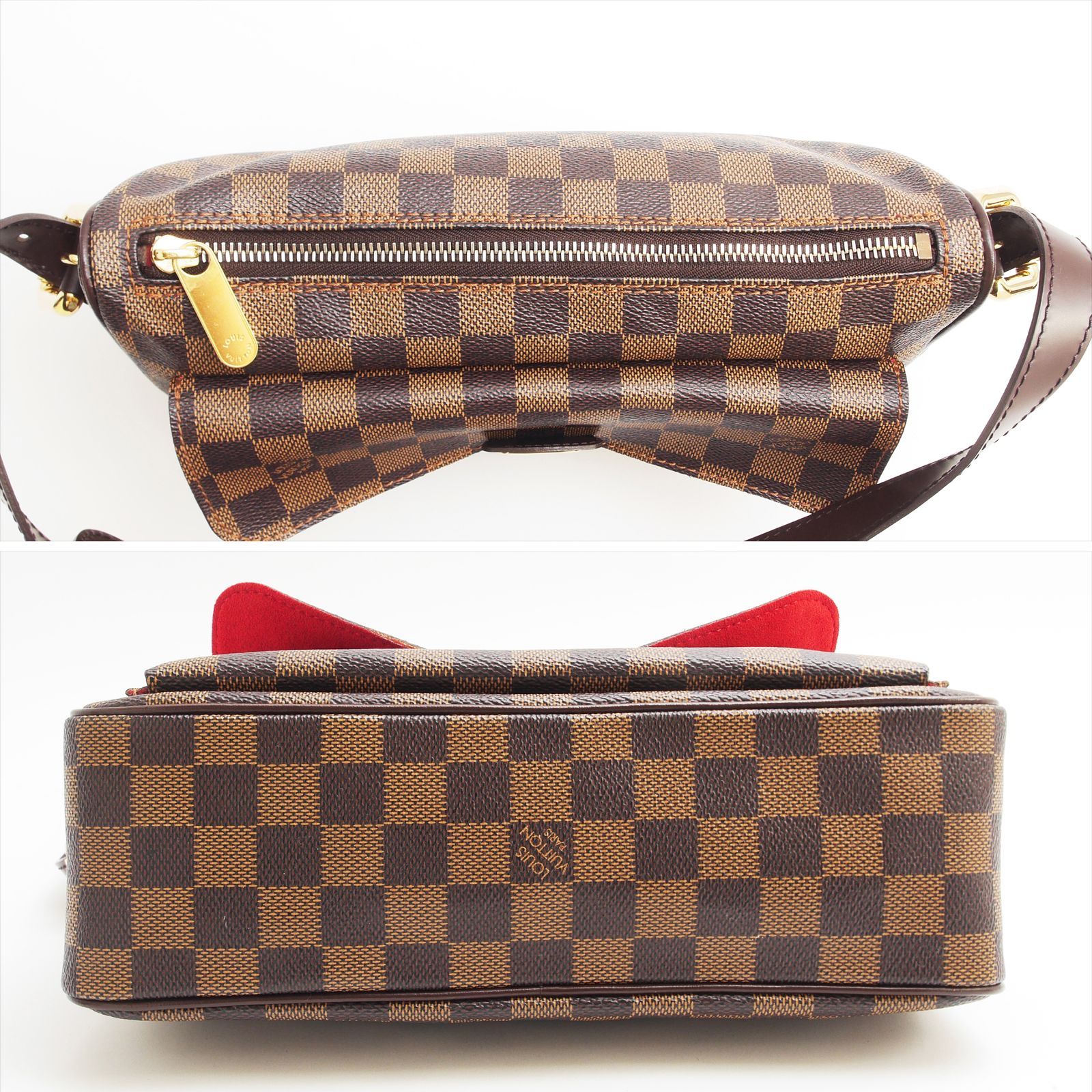 【極美品】ルイヴィトン ダミエ ラヴェッロ GM ショルダーバッグ ブラウン 極美品】 ルイヴィトン ダミエ ラヴェッロGM ショルダーバッグ 斜め