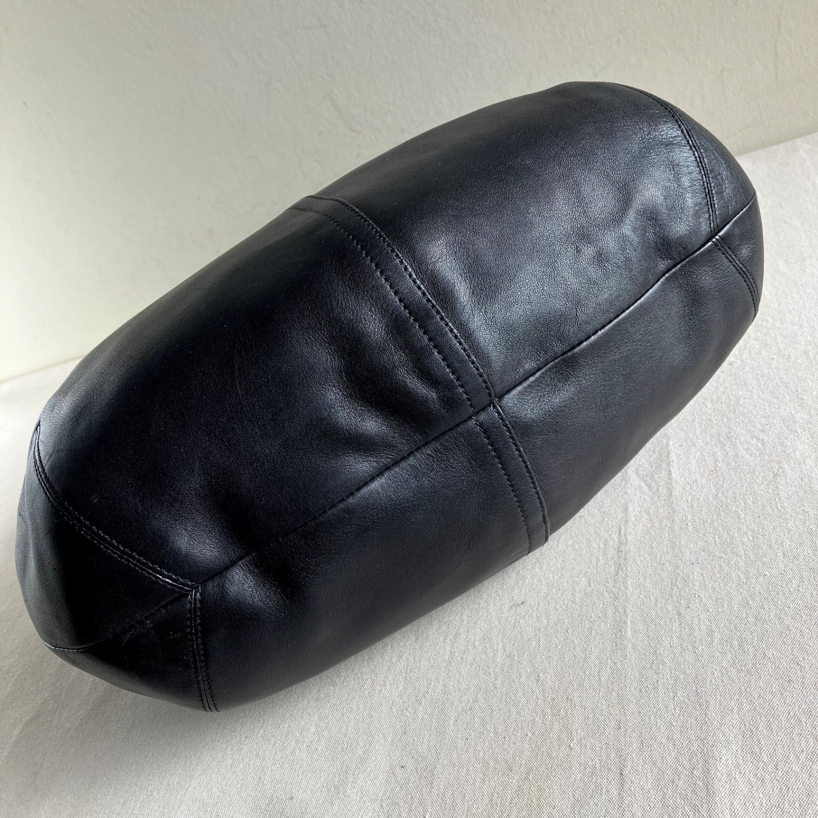 Vintage Coach Ergo Hobo Shoulder Bag Black Cowhide Leather y2k
