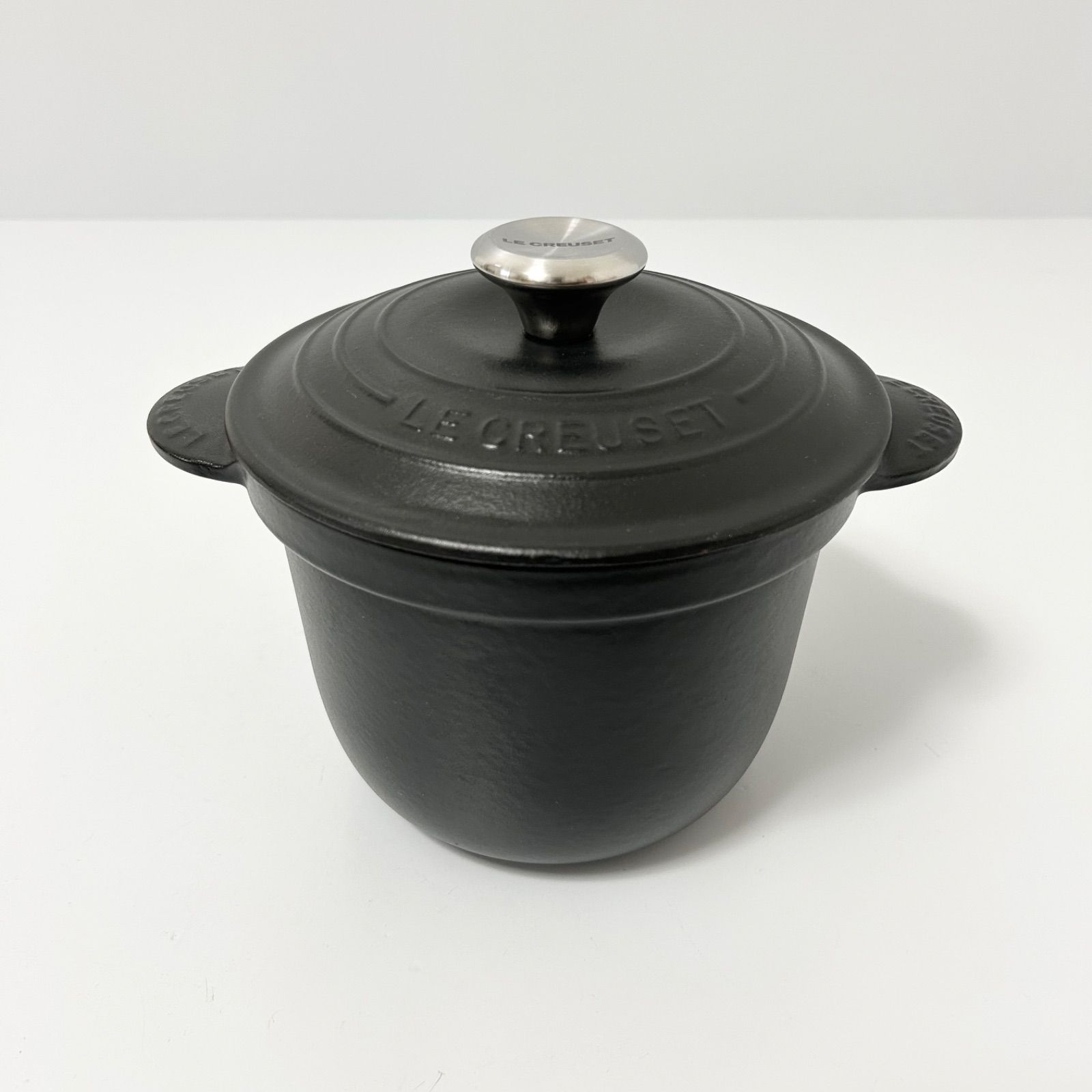 LE CREUSET ル・クルーゼ ココット・エブリィ 18cm マットブラック 黒