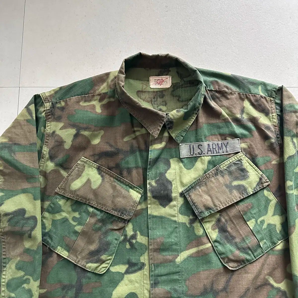 彦*侍様 【激安】米軍ベトナム戦争/ERDL/グリーンリーフ/ジャケット