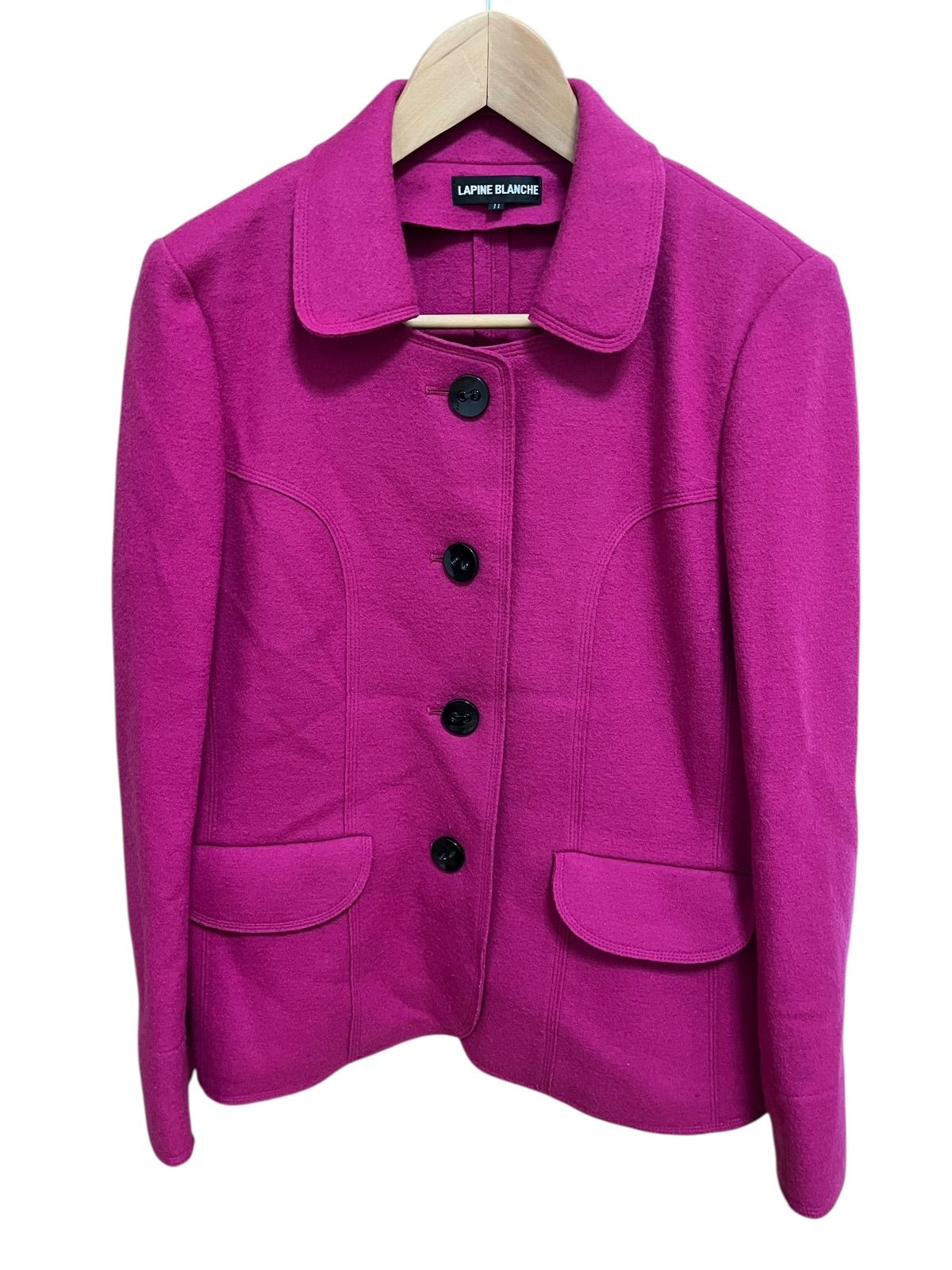 Z1616LAPINE BLANCHE ラピーヌブランシュ ウールジャケット テーラード