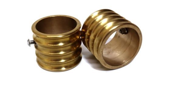 ハーレー用 マフラーエンド チップ キャップ 真鍮製 ブラス製 ターン