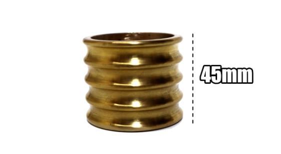 ハーレー用 マフラーエンド チップ キャップ 真鍮製 ブラス製 ターン