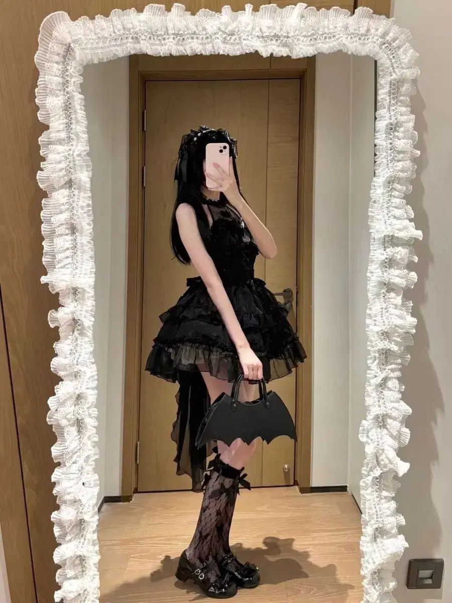 설렘플레 ロリータ ファッション 洋装 ホルダーワンピース 4 COLOR