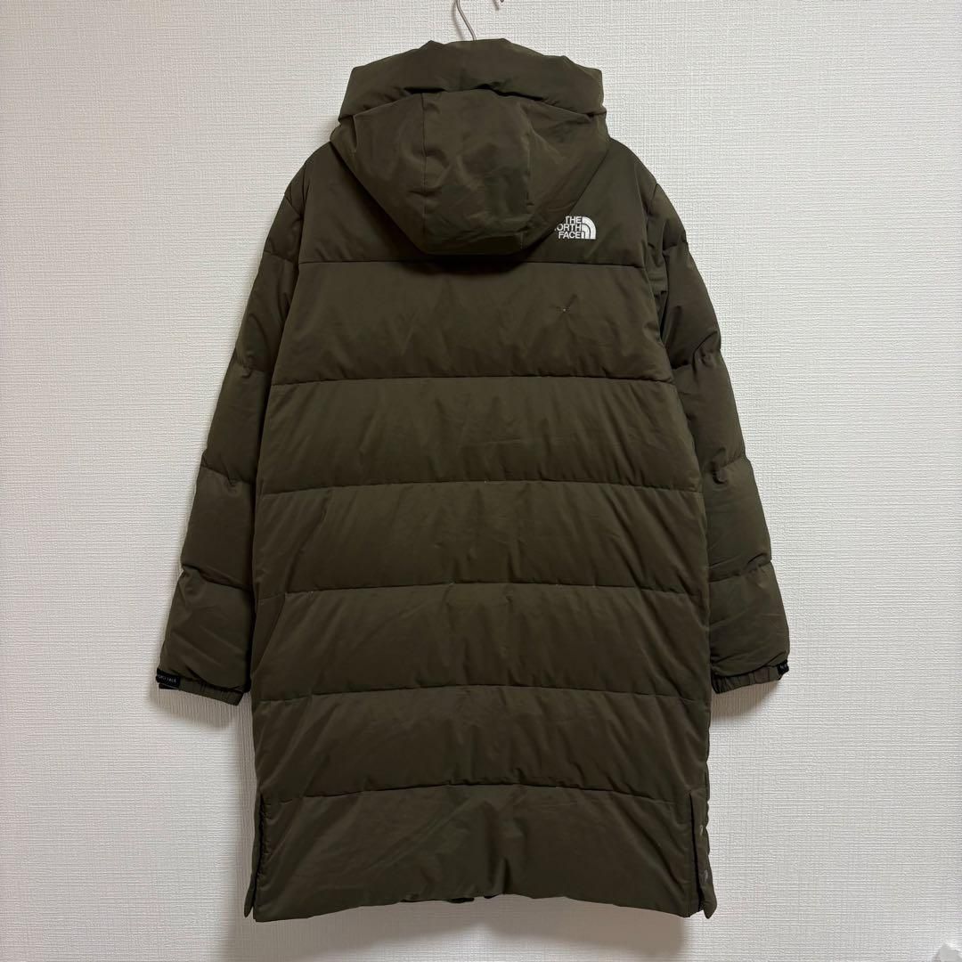 THE NORTH FACE ロングダウンジャケット キッズ160 カーキ ドラ