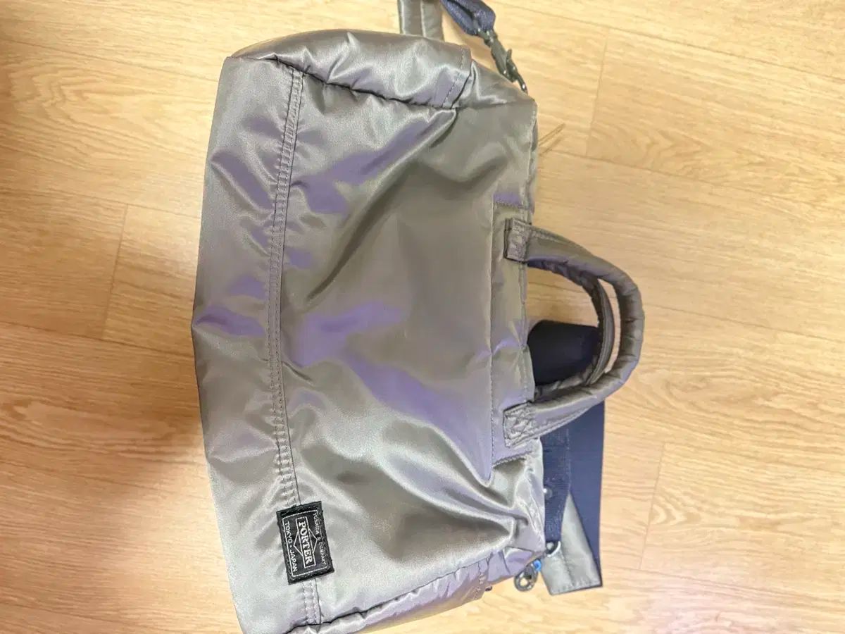 ポーター PX タンカー ツーウェイ ドクターズバッグ シルバー グレー