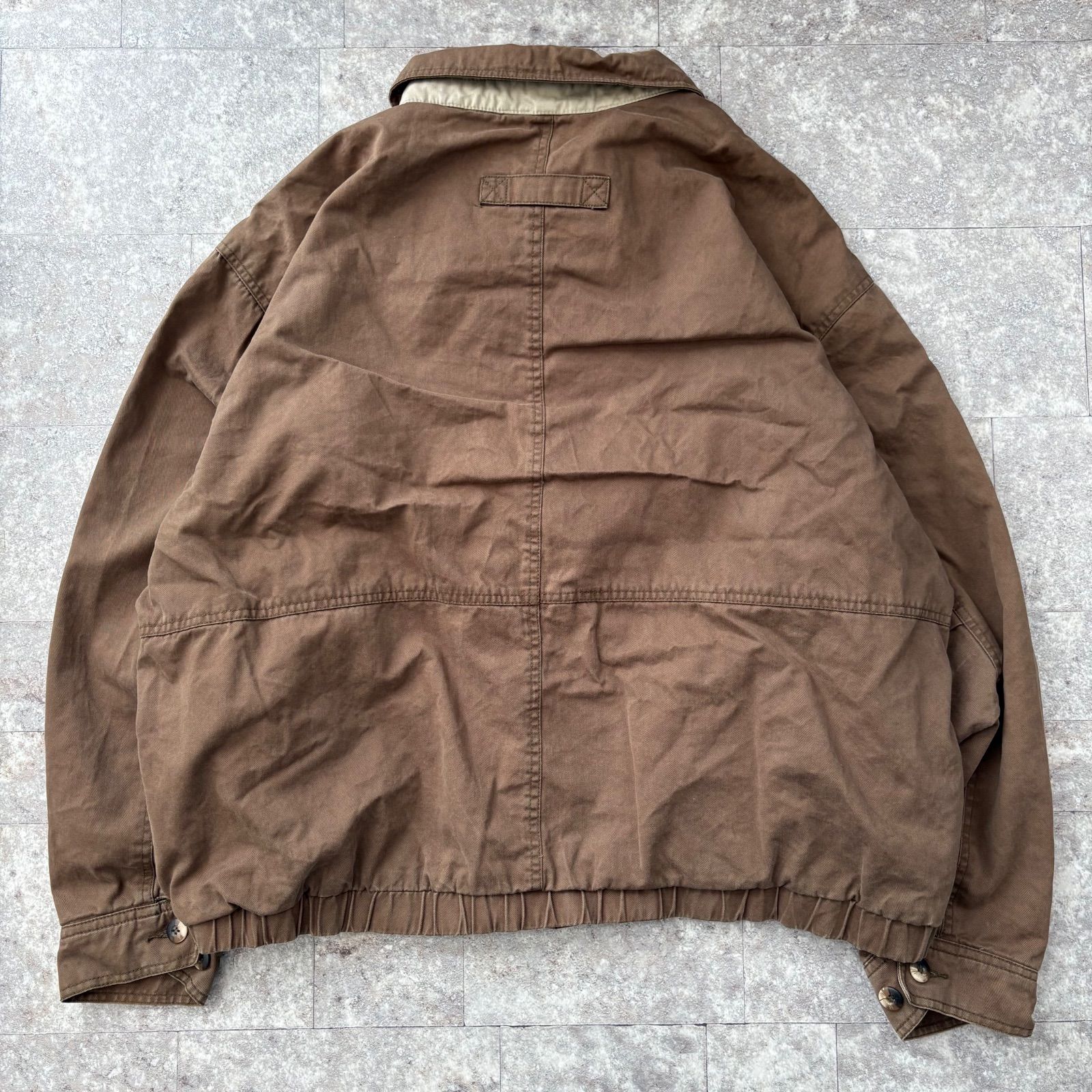 ABERDEEN スイングトップ ブルゾン ブラウン 茶色 ハリントン