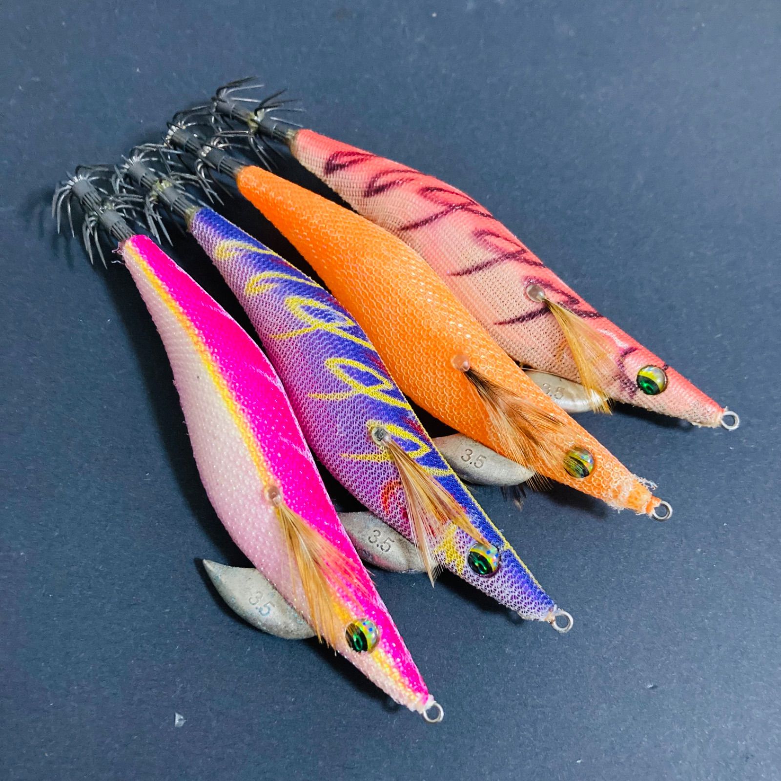 激レア愛称板エメラルド エメラルダス ダートII 3.5号 エギ エギセット 廃盤 Daiwa Emeraldas