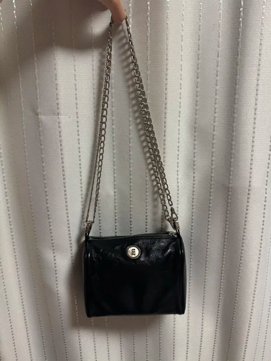  MINITMUTE brett ミニ ブラック チェーンバッグ メッセンジャーバッグ ショルダーバッグ