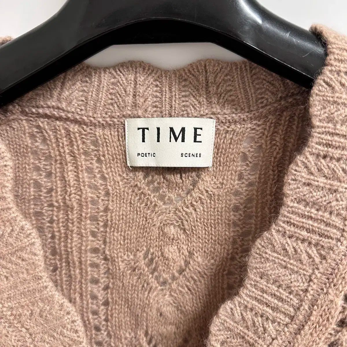 ハンサムタイム クロップドカーディガン