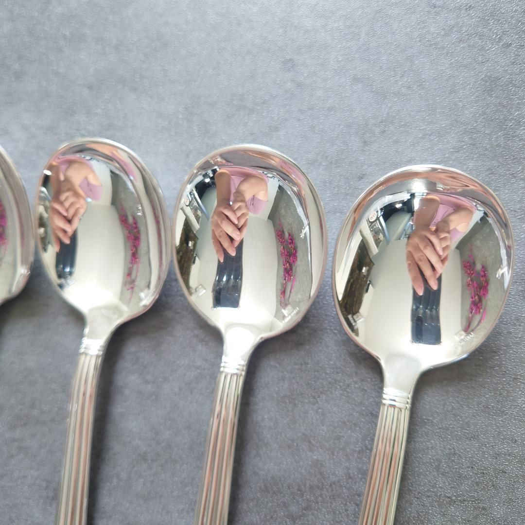 希少 美品 クリストフル アリア コンソメスプーン 6点 - メルカリ