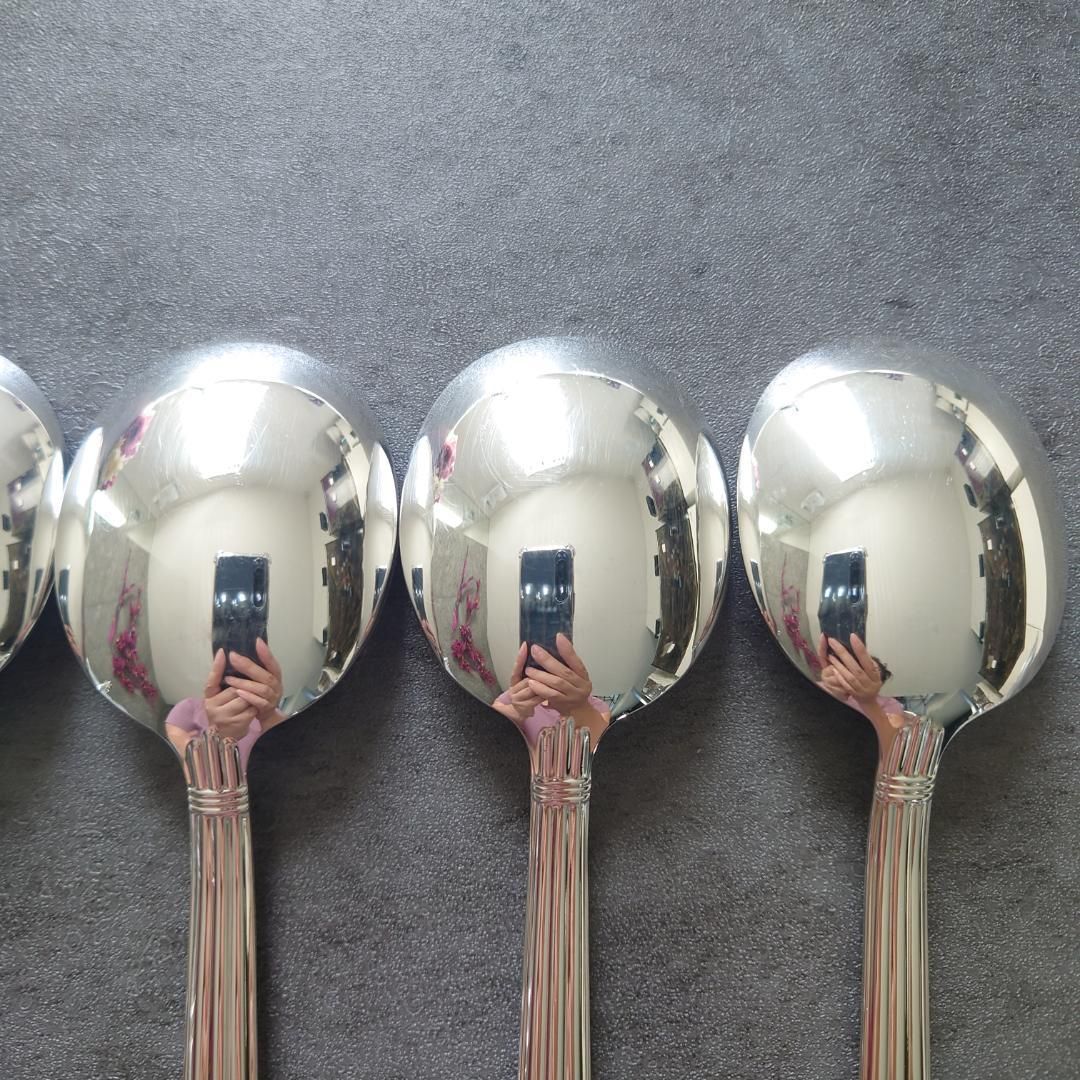 希少 美品 クリストフル アリア コンソメスプーン 6点 - メルカリ