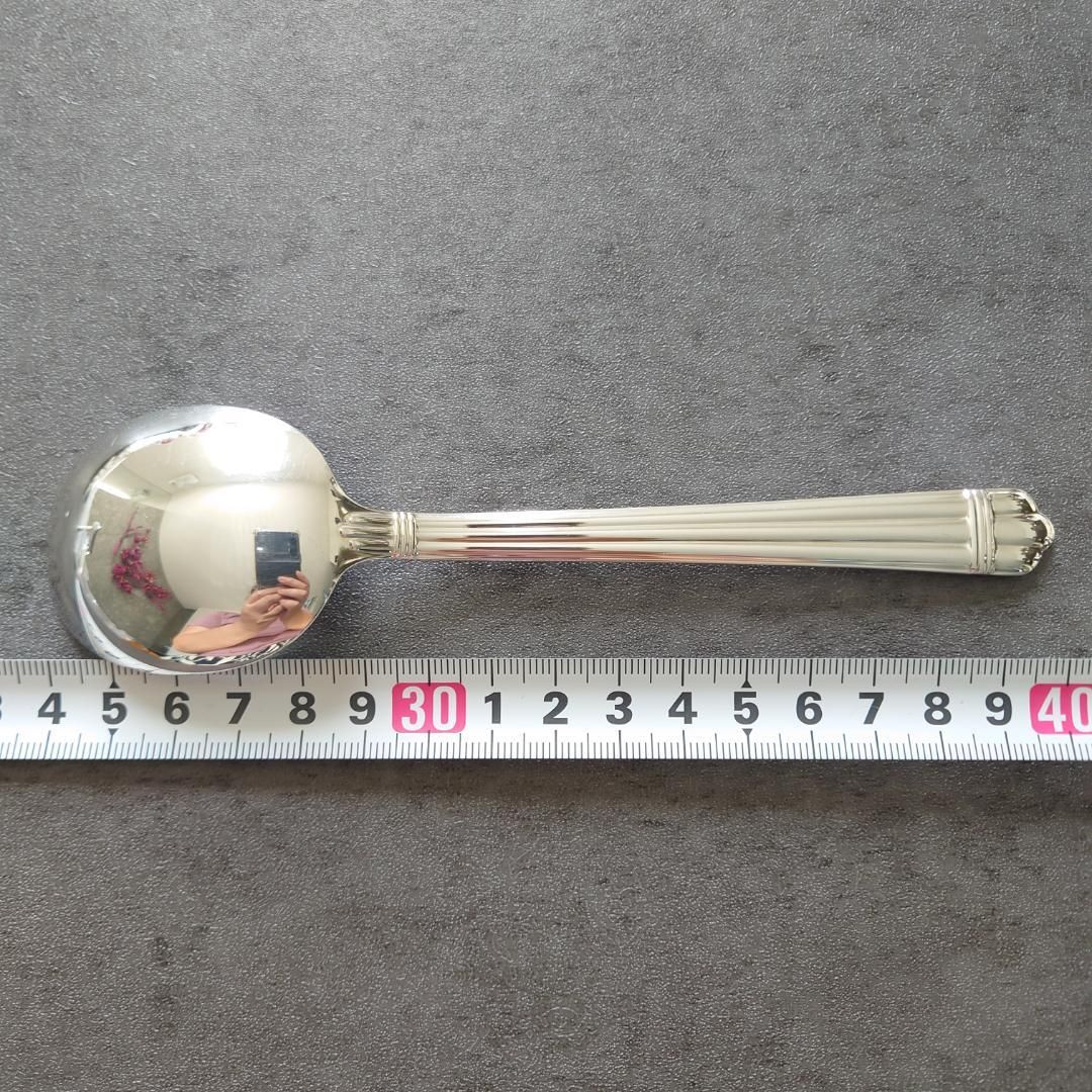 希少 美品 クリストフル アリア コンソメスプーン 6点 - メルカリ