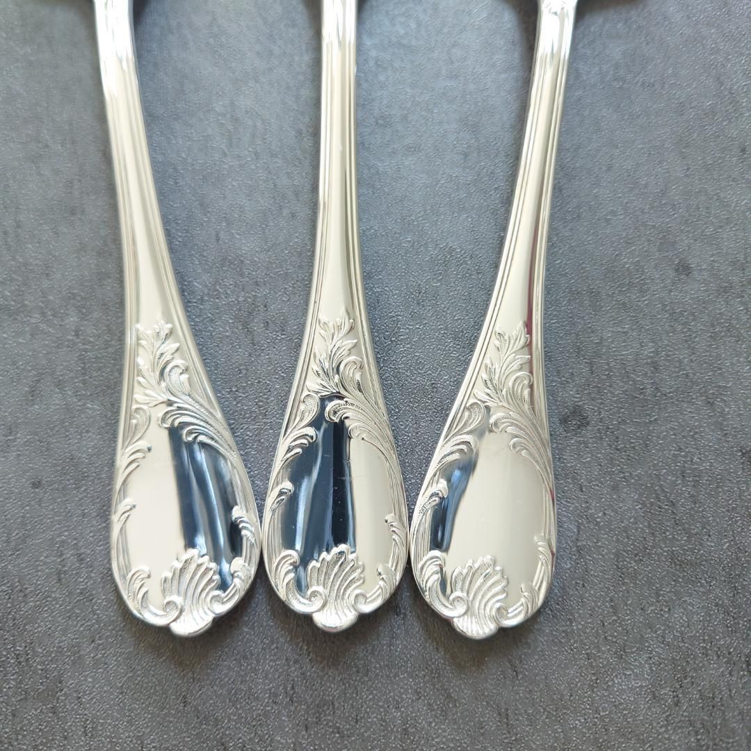 レア　クリストフル　マルリー　コンソメスプーン 希少 美品 クリストフル マルリー コンソメスプーン 未開封含む 6点