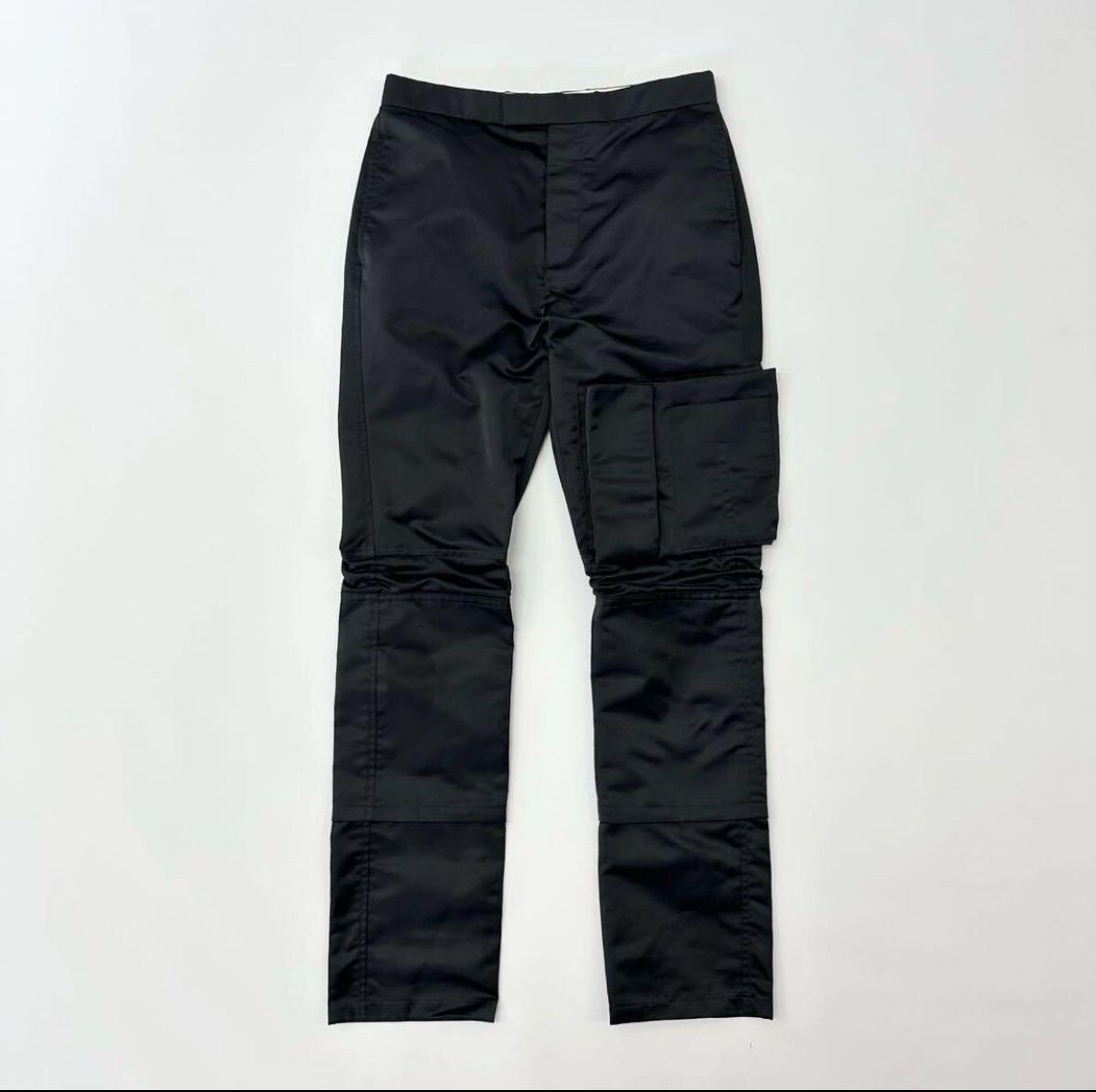 18aw 2018 名作 RAF SIMONS ラフシモンズ SLIM SPACE PANTS WITH