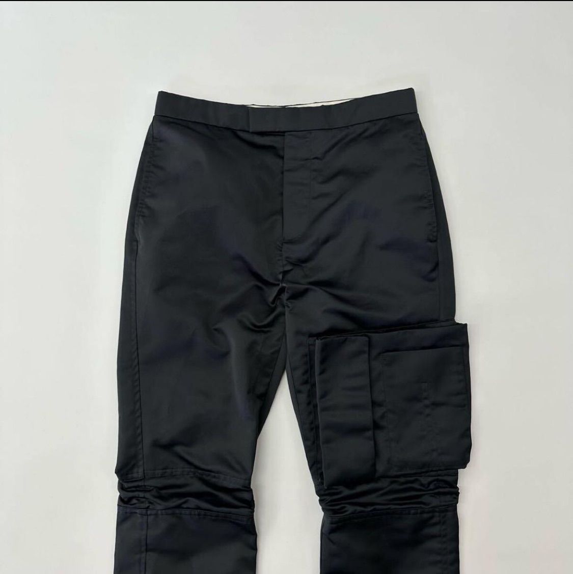 18aw 2018 名作 RAF SIMONS ラフシモンズ SLIM SPACE PANTS WITH