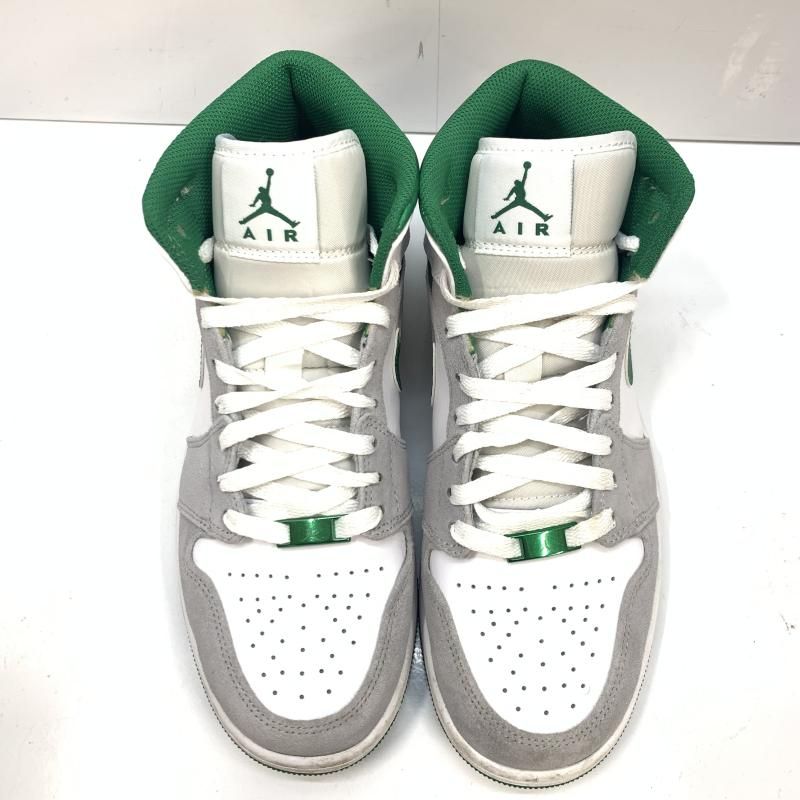 NIKE AIR JORDAN 1 MID Green Grey White 26 cm DC 7294 103 ナイキ 92