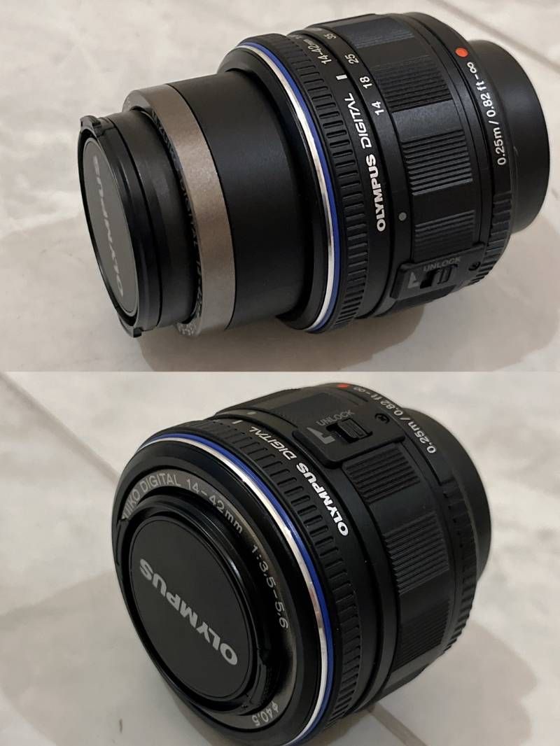 OLYMPUS PEN E-PL1 ミラーレス一眼 ブラック M.ZUIKO DIGITAL レンズ