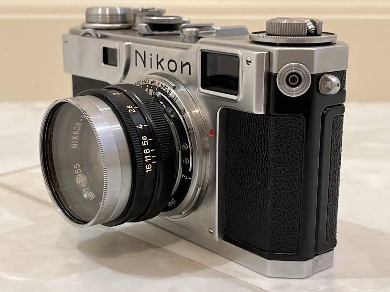 Nikon S2 フィルムカメラ レンズ NIKKOR-H.C 1:2 f＝5㎝ 希少! - メルカリ
