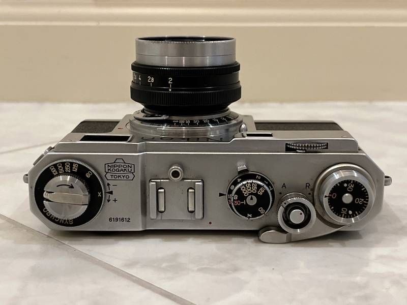 Nikon S2 フィルムカメラ レンズ NIKKOR-H.C 1:2 f＝5㎝ 希少! - メルカリ