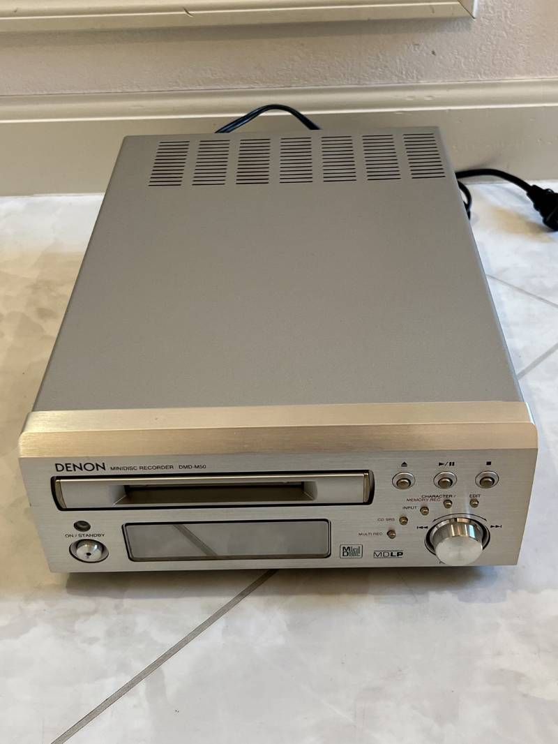 DENON DMD M 50 MDLP対応 MDデッキ リモコン付き
