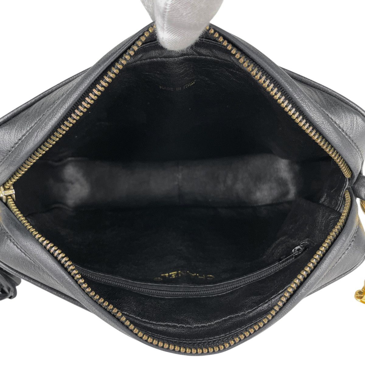 シャネル CHANEL ココマーク フリンジ チェーン ショルダーバッグ