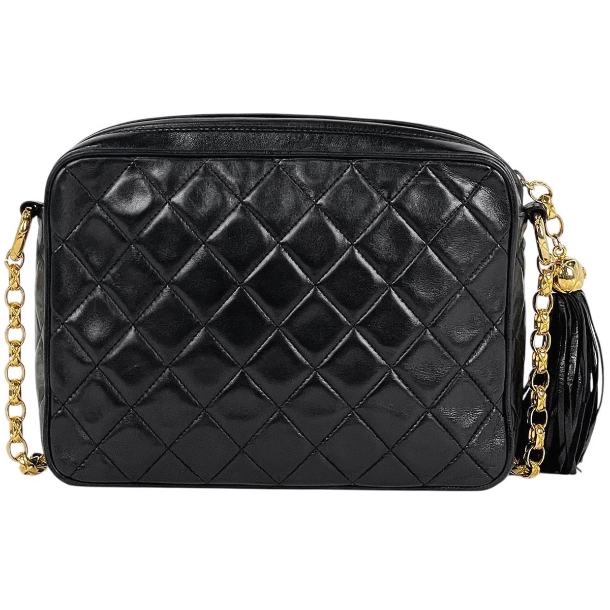 シャネル CHANEL ココマーク フリンジ チェーン ショルダーバッグ