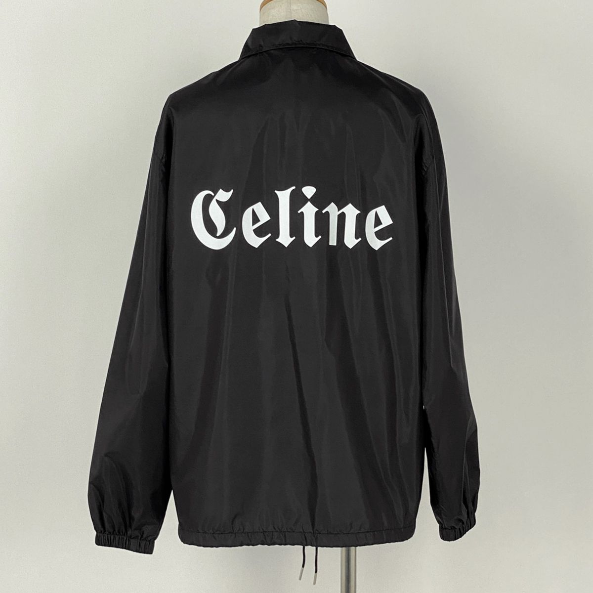 CELINE ナイロンジャケット celine blouson jacket in monogram nylon - BLACK | CELINE