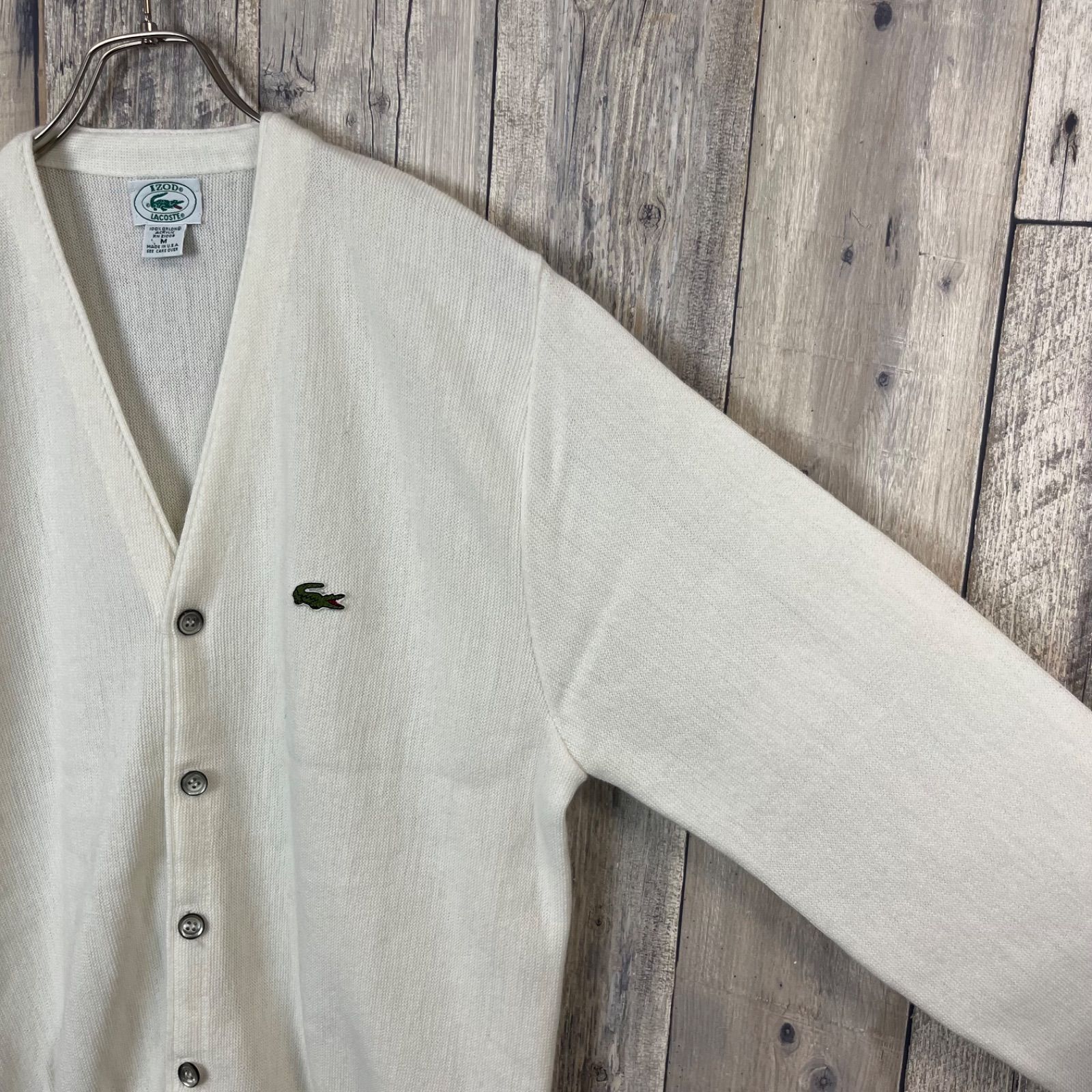 OLD IZOD LACOSTE 80s アイゾッド ラコステ 米国製 USA製 RN 21008 