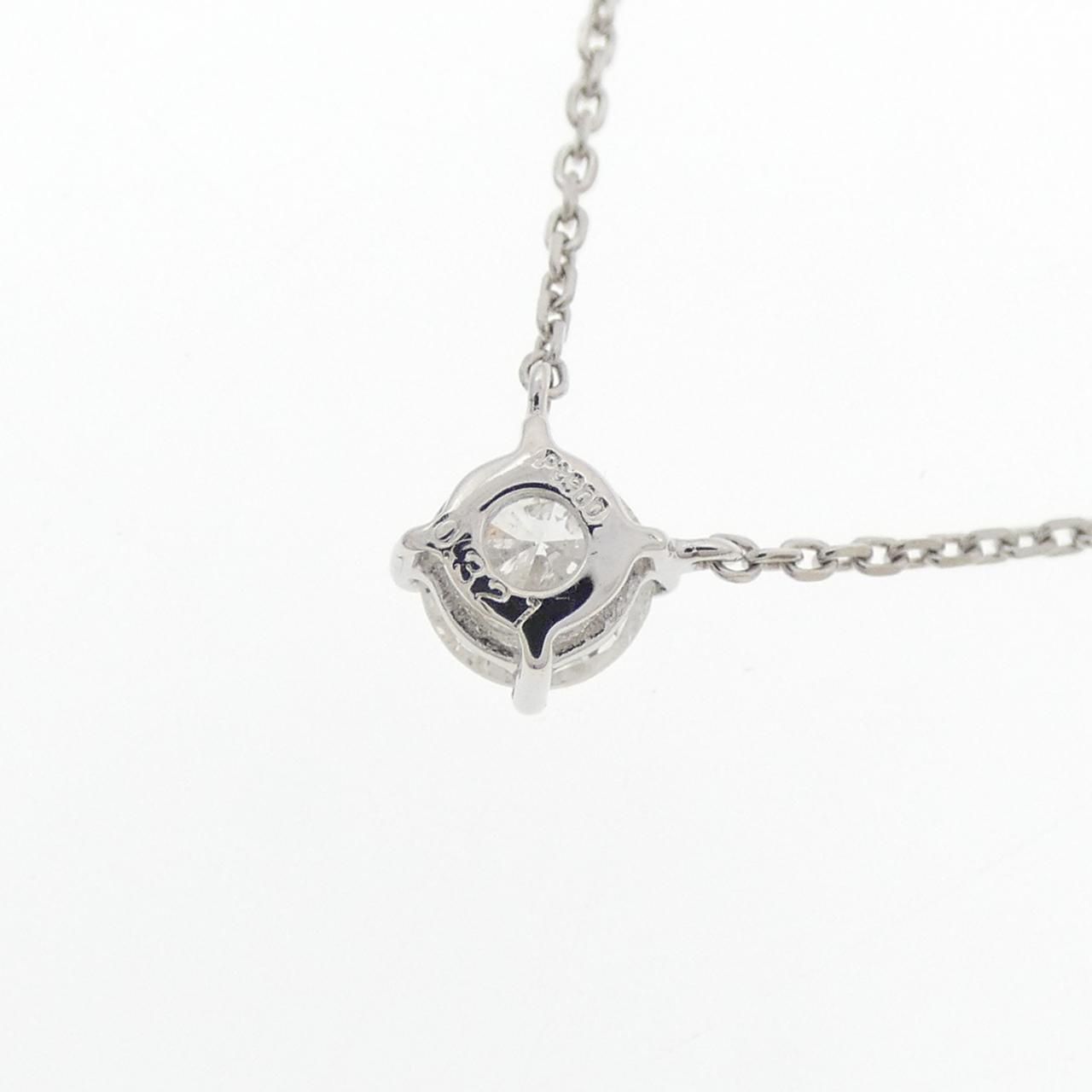 ダイヤモンド ネックレス プラチナ ソリティア PT850 PT/PT850 ソリティア ダイヤモンド ネックレス 0.321CT : KOMEHYO