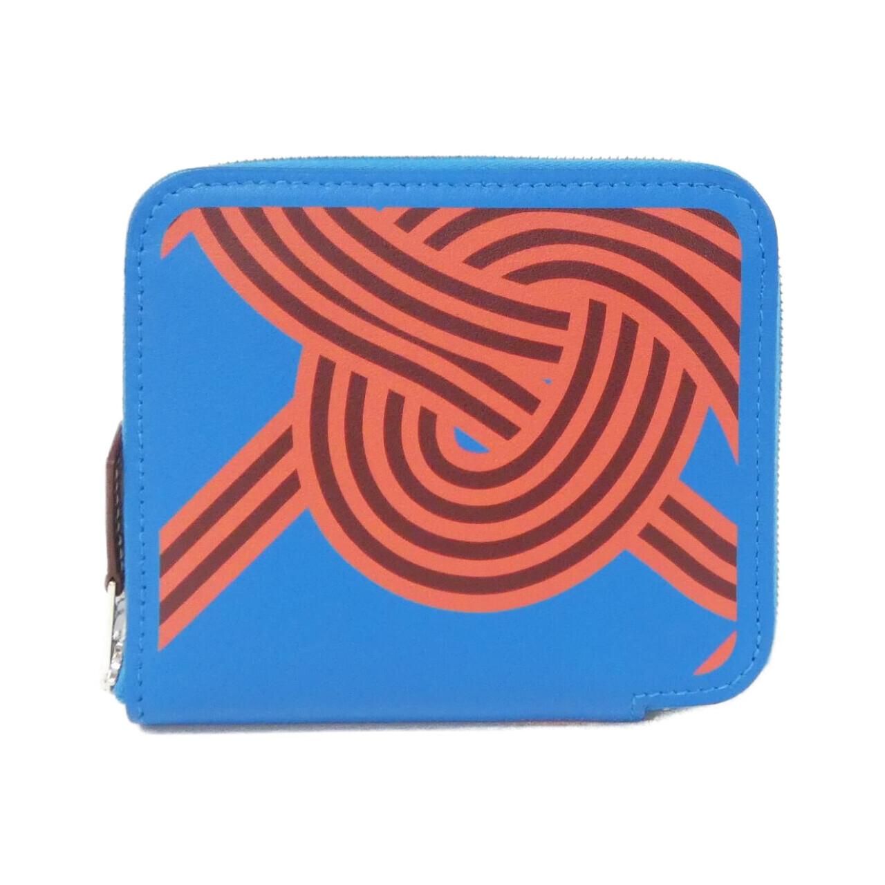 エルメス NOEUDS MARINS シルク イン コンパクト 財布