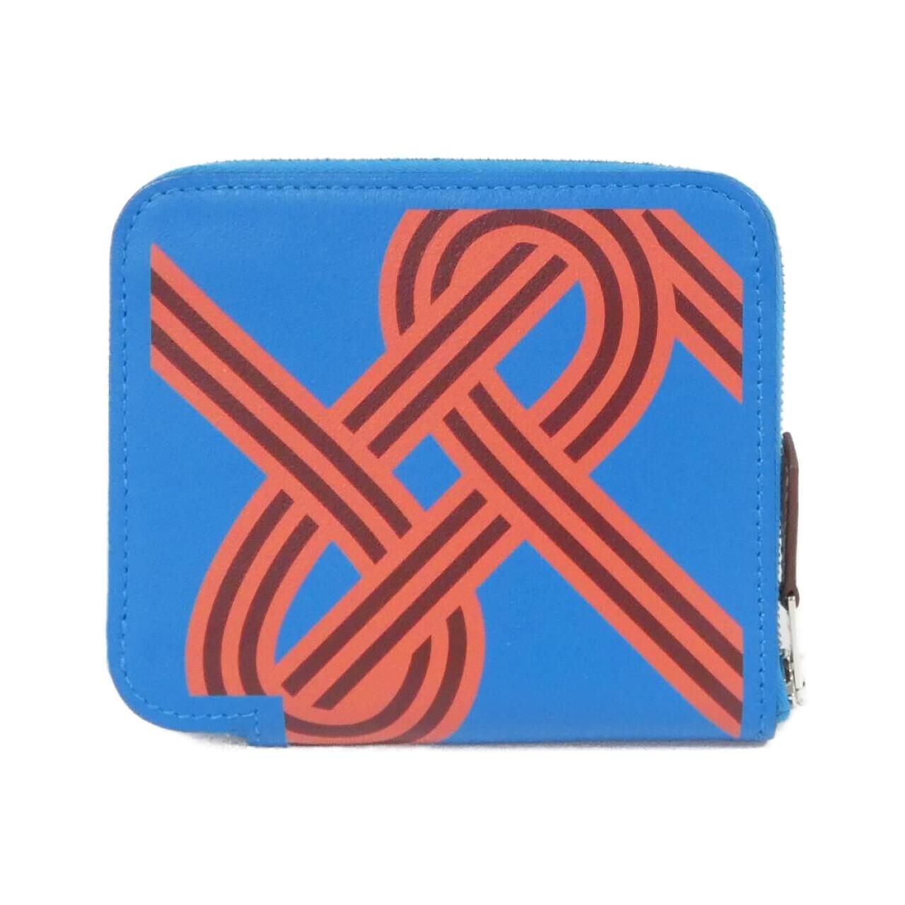 エルメス NOEUDS MARINS シルク イン コンパクト 財布