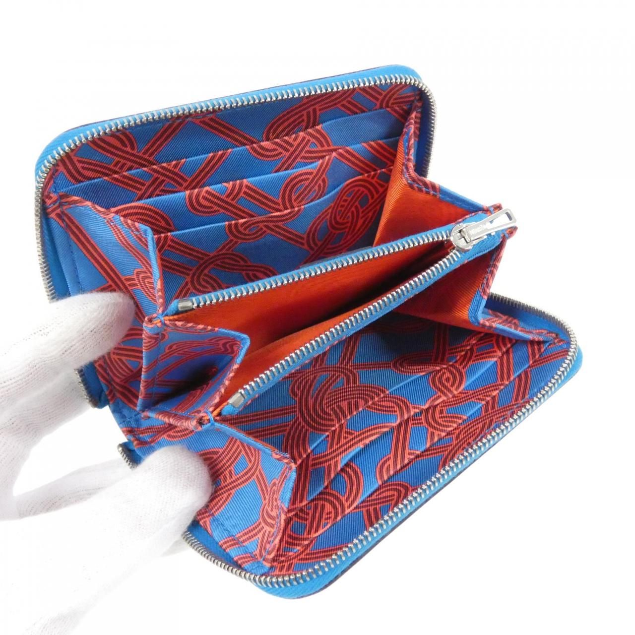  エルメス NOEUDS MARINS シルク イン コンパクト 財布 その他 小物