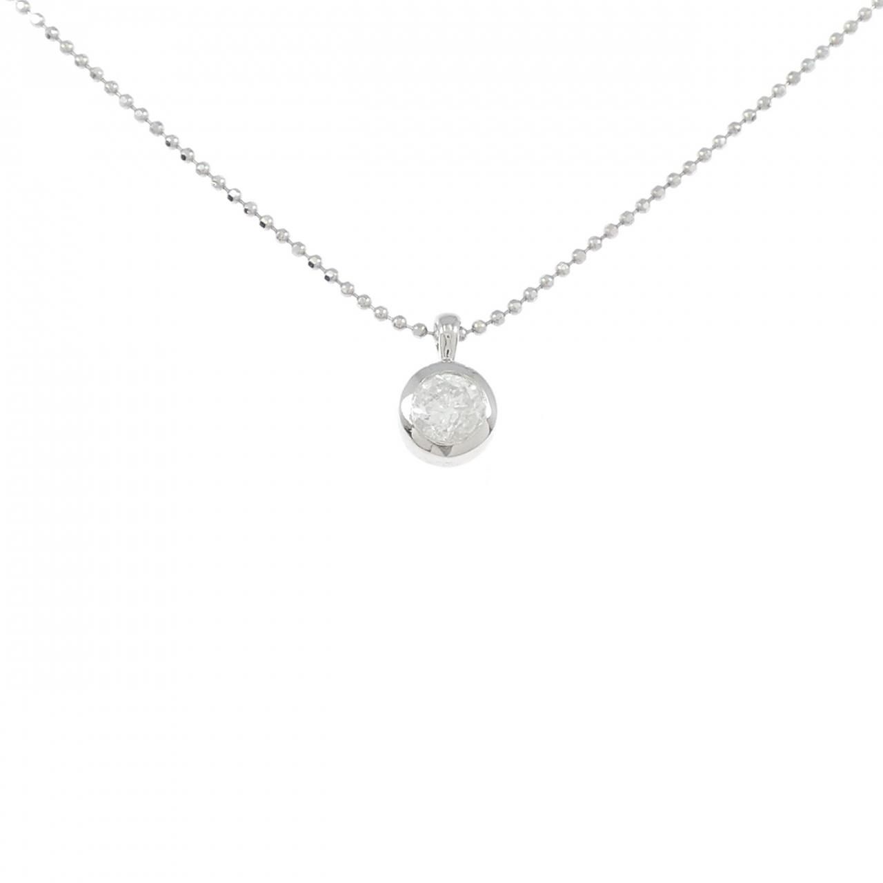 ダイヤモンド ネックレス プラチナ ソリティア PT850 PT900/PT850 ソリティア ダイヤモンド ネックレス 0.321CT - メルカリ
