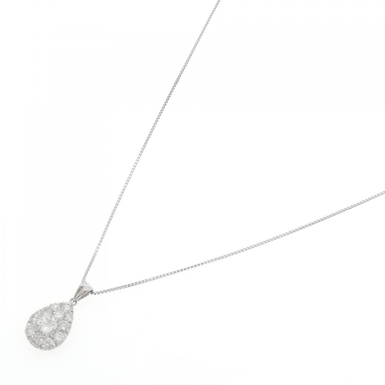 ネックレス　Pt900/Pt850　ダイヤモンド　0.41ct　現状品 PT900/PT850 ダイヤモンド ネックレス 1.04CT - メルカリ