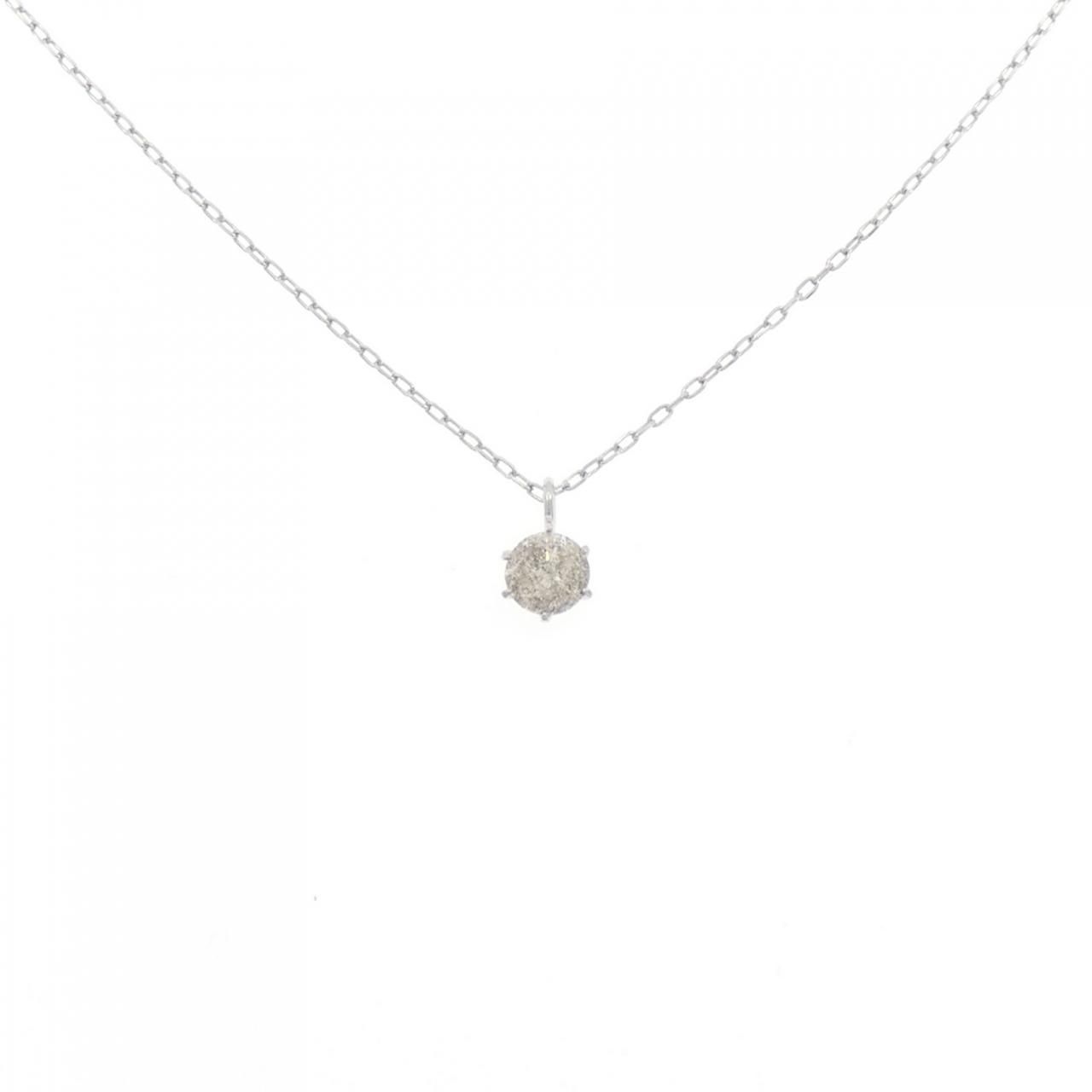 PT 900 850 ソリティア ダイヤモンド ネックレス 0 45 CT