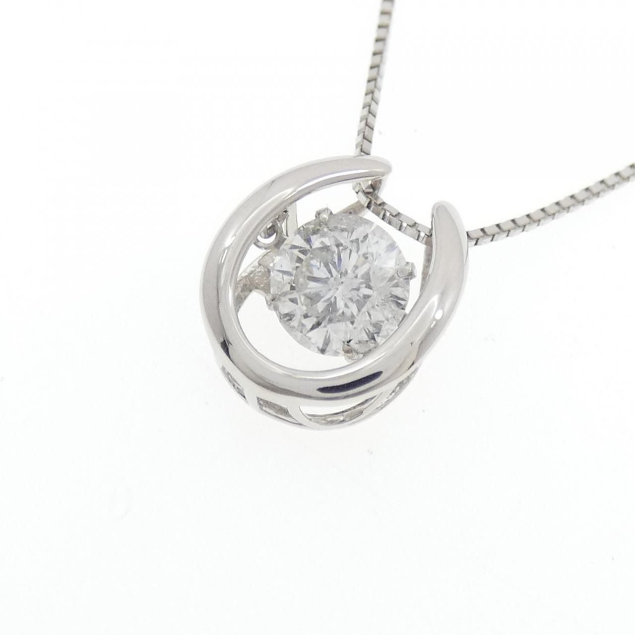 PT900/PT850 ダイヤモンド ネックレス 1.02CT - メルカリ