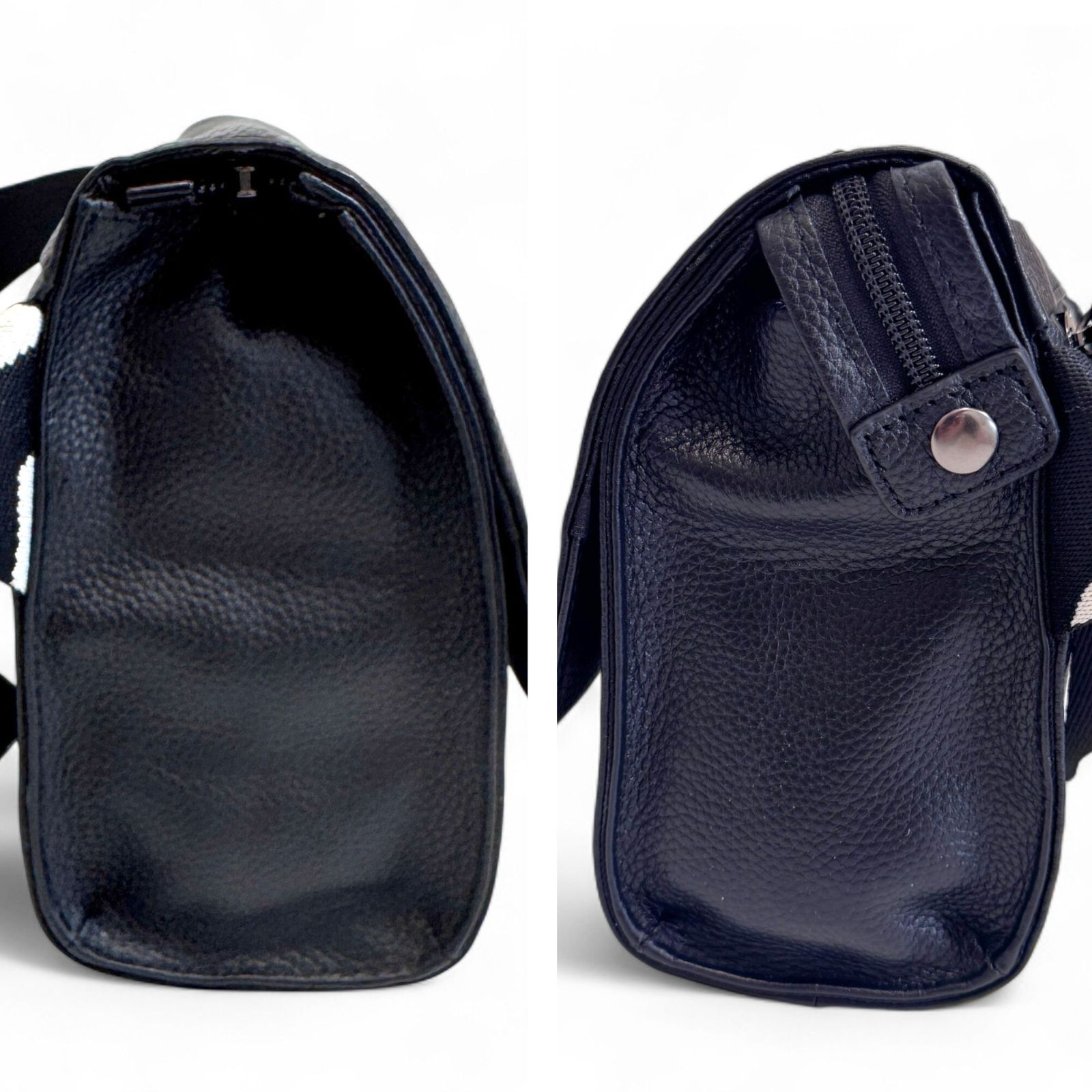 2055【未使用級】ear PAPILLONNER イアパピヨネ レザー ボディバッグ