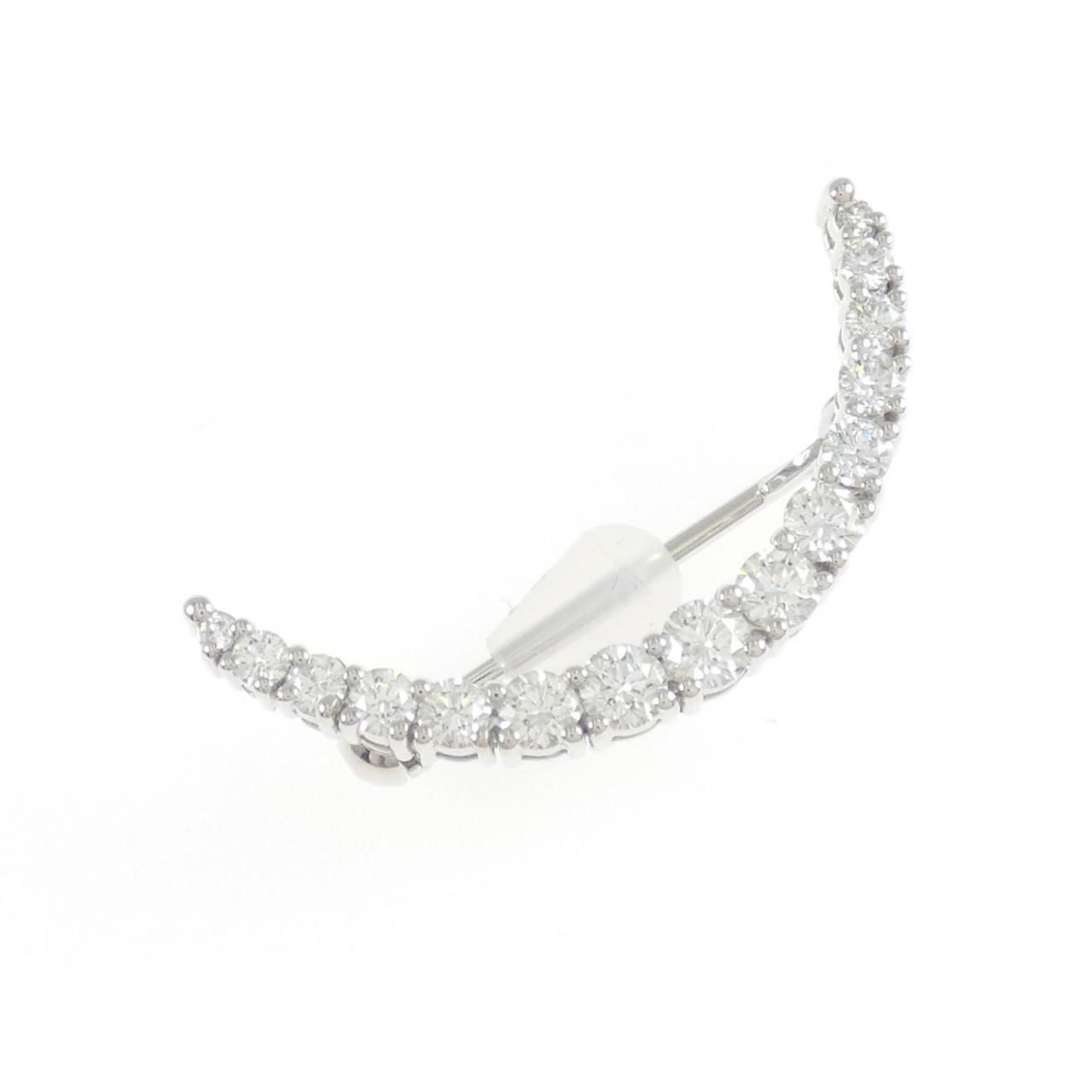 ミキモト ダイヤモンド ブローチ 0 60 CT