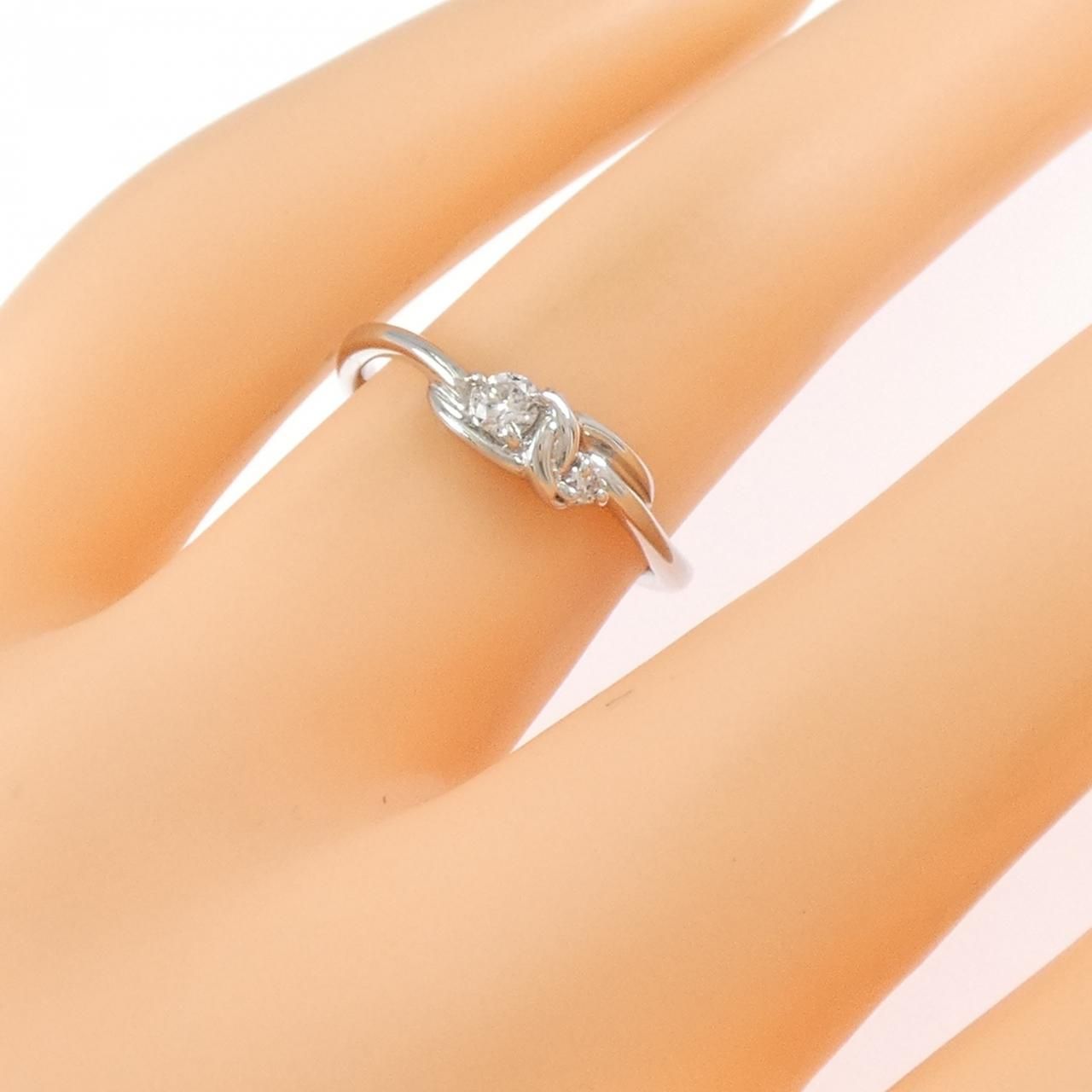 PT900 ダイヤモンド リング 0.12CT - メルカリ