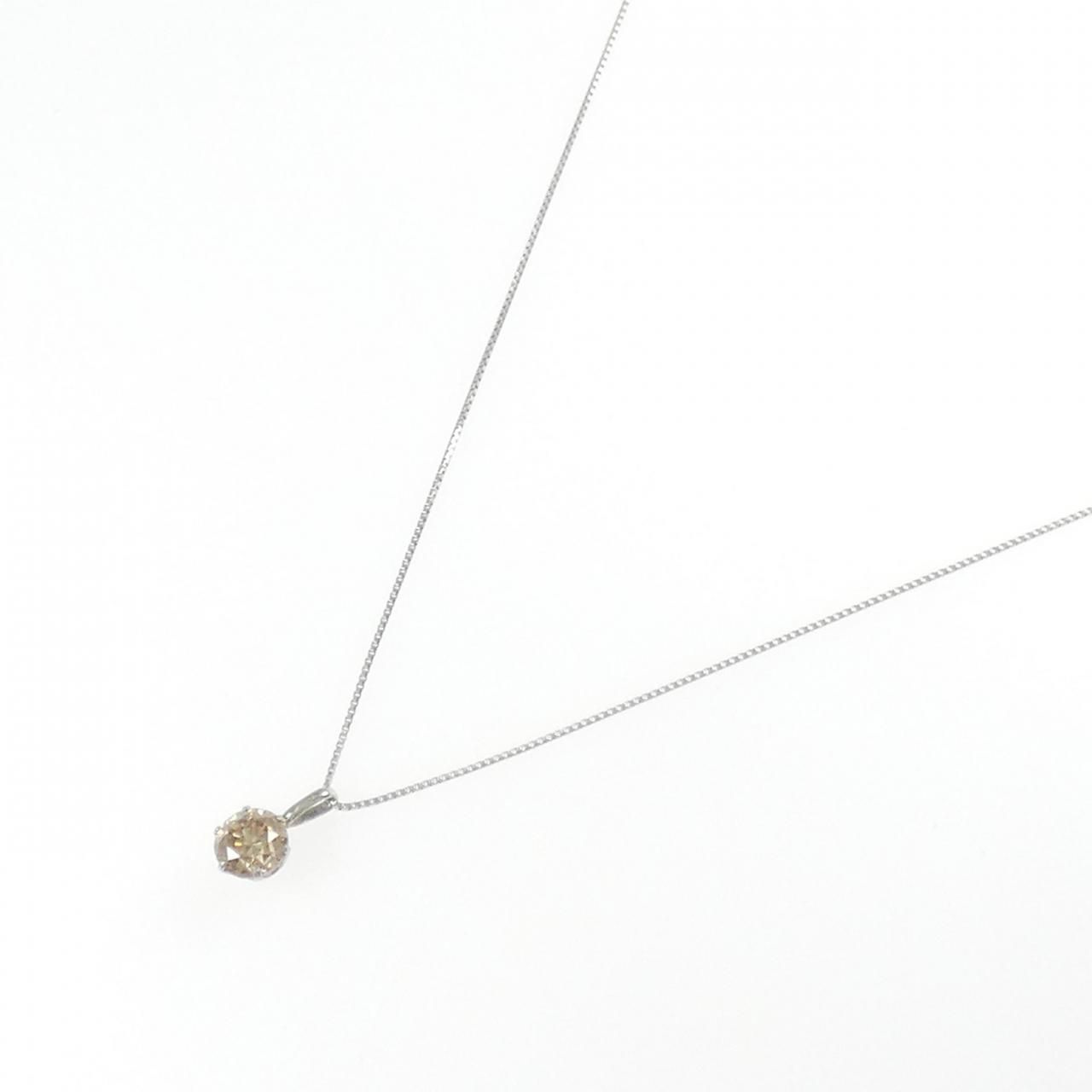 PT 900 850 ソリティア ダイヤモンド ネックレス 0.7 CT
