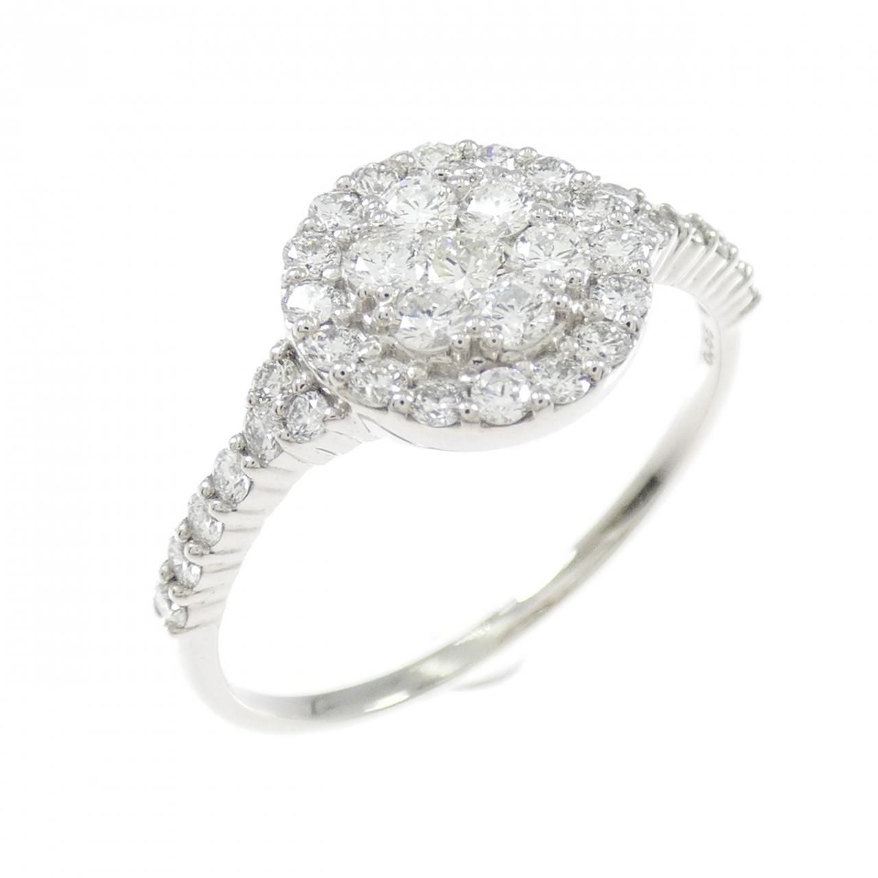 PT900 ダイヤモンド リング 0.56CT - メルカリ