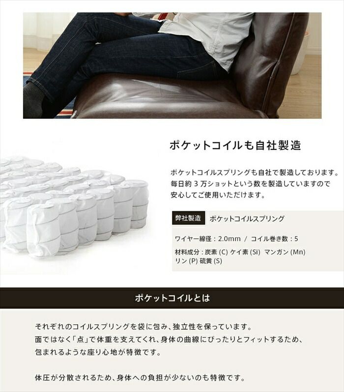 リクライニング