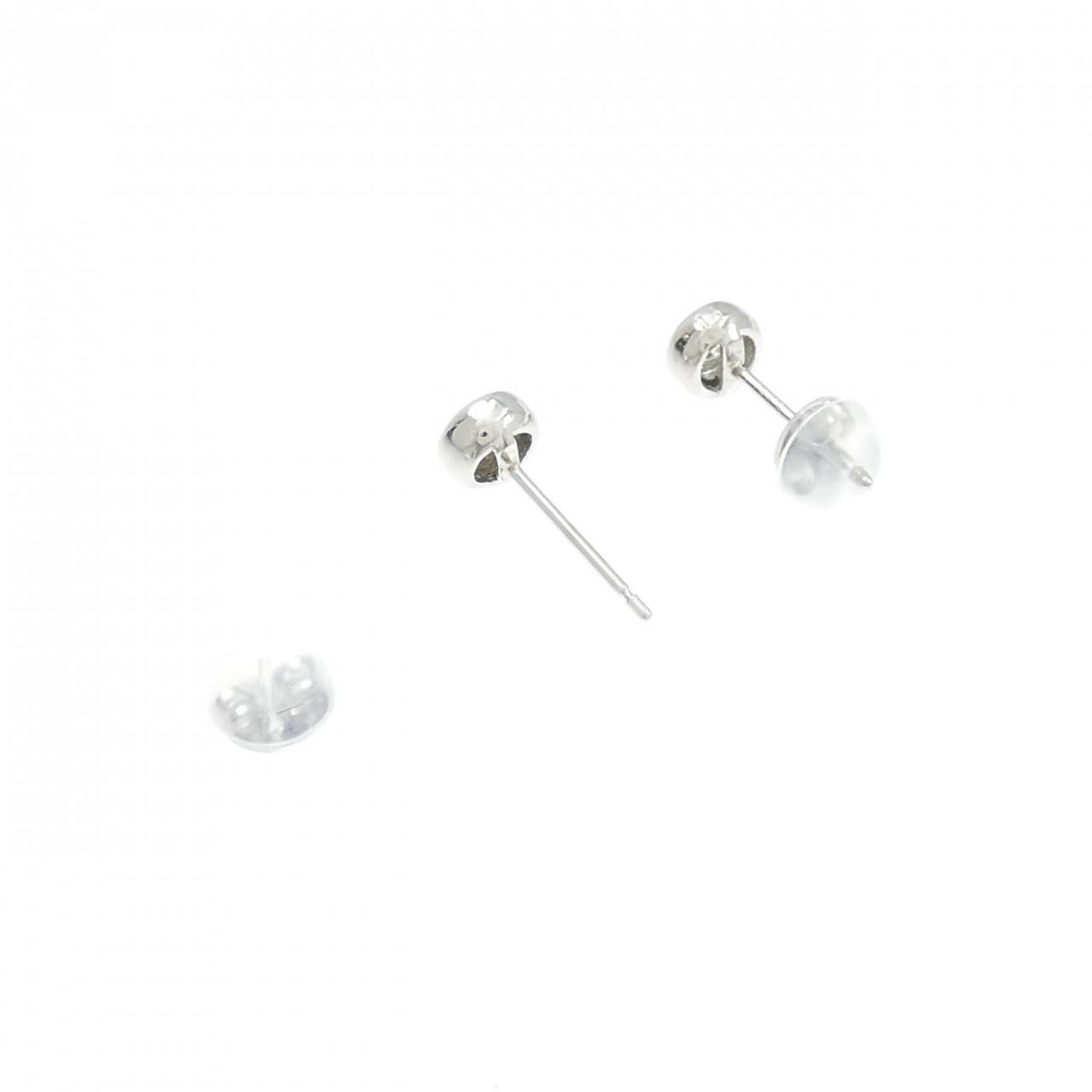  PT 850 900 ソリティア ダイヤモンド ピアス 0.28 CT ロング丈 着回し力 イヤリング アクセサリー