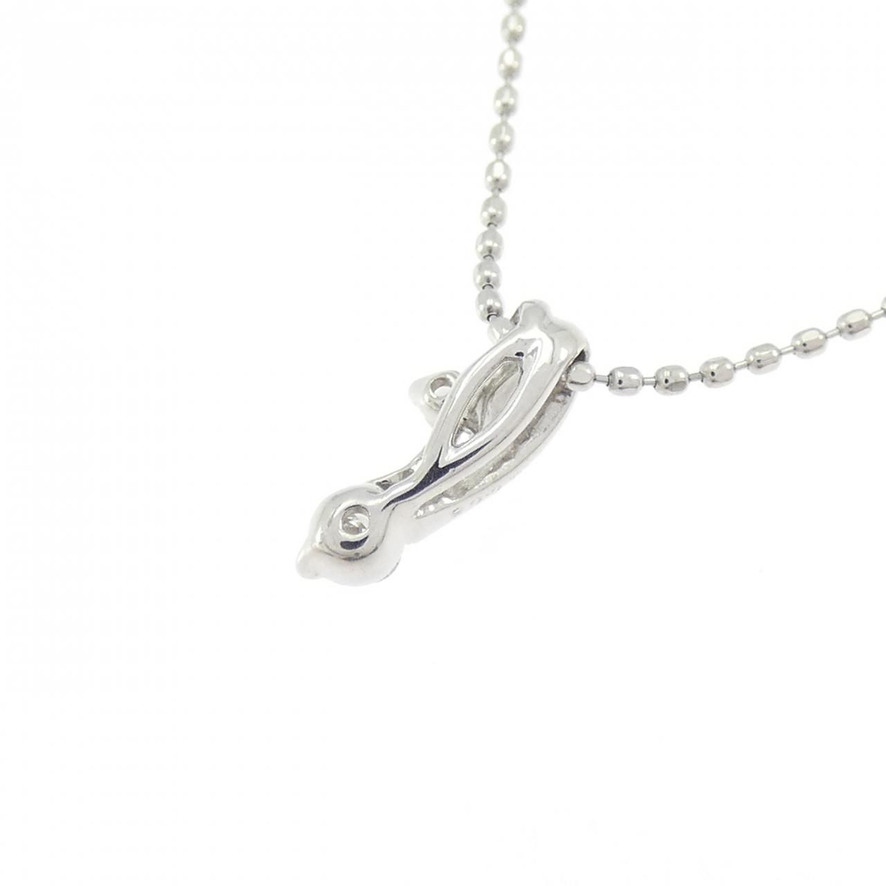 PT900/PT850 ダイヤモンド ネックレス 0.06CT - メルカリ