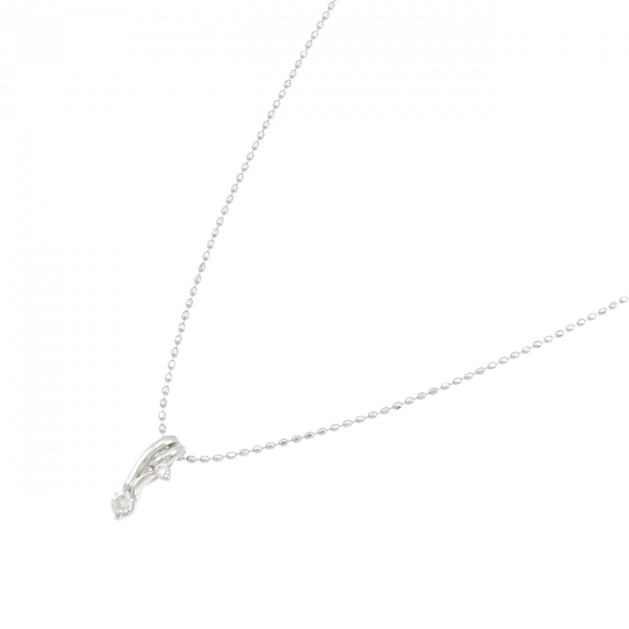 PT900/PT850 ダイヤモンド ネックレス 0.06CT - メルカリ